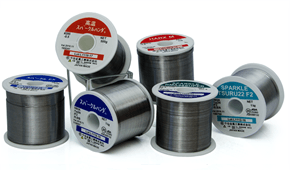Lead-containing flux cored solder